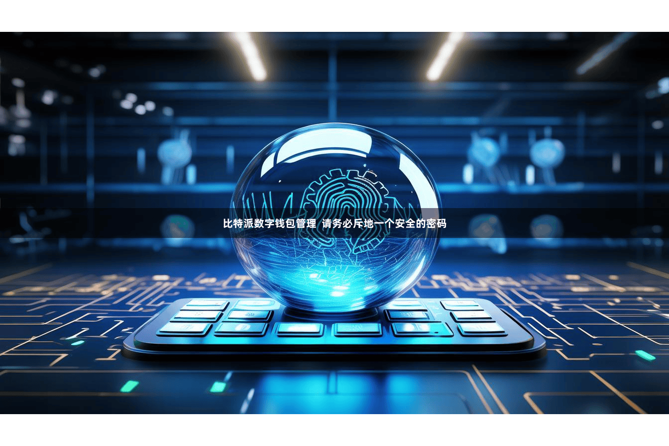 比特派数字钱包管理 请务必斥地一个安全的密码