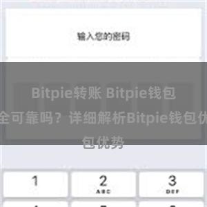 Bitpie转账 Bitpie钱包安全可靠吗？详细解析Bitpie钱包优势