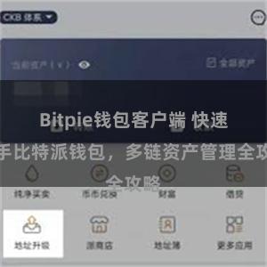 Bitpie钱包客户端 快速上手比特派钱包，多链资产管理全攻略