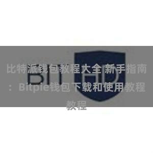 比特派钱包教程大全 新手指南：Bitpie钱包下载和使用教程