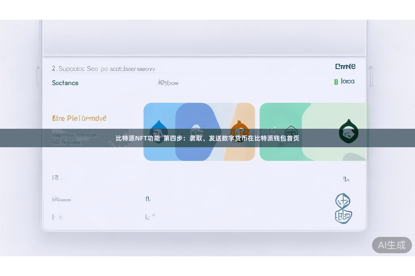 比特派NFT功能  第四步：袭取、发送数字货币在比特派钱包首页
